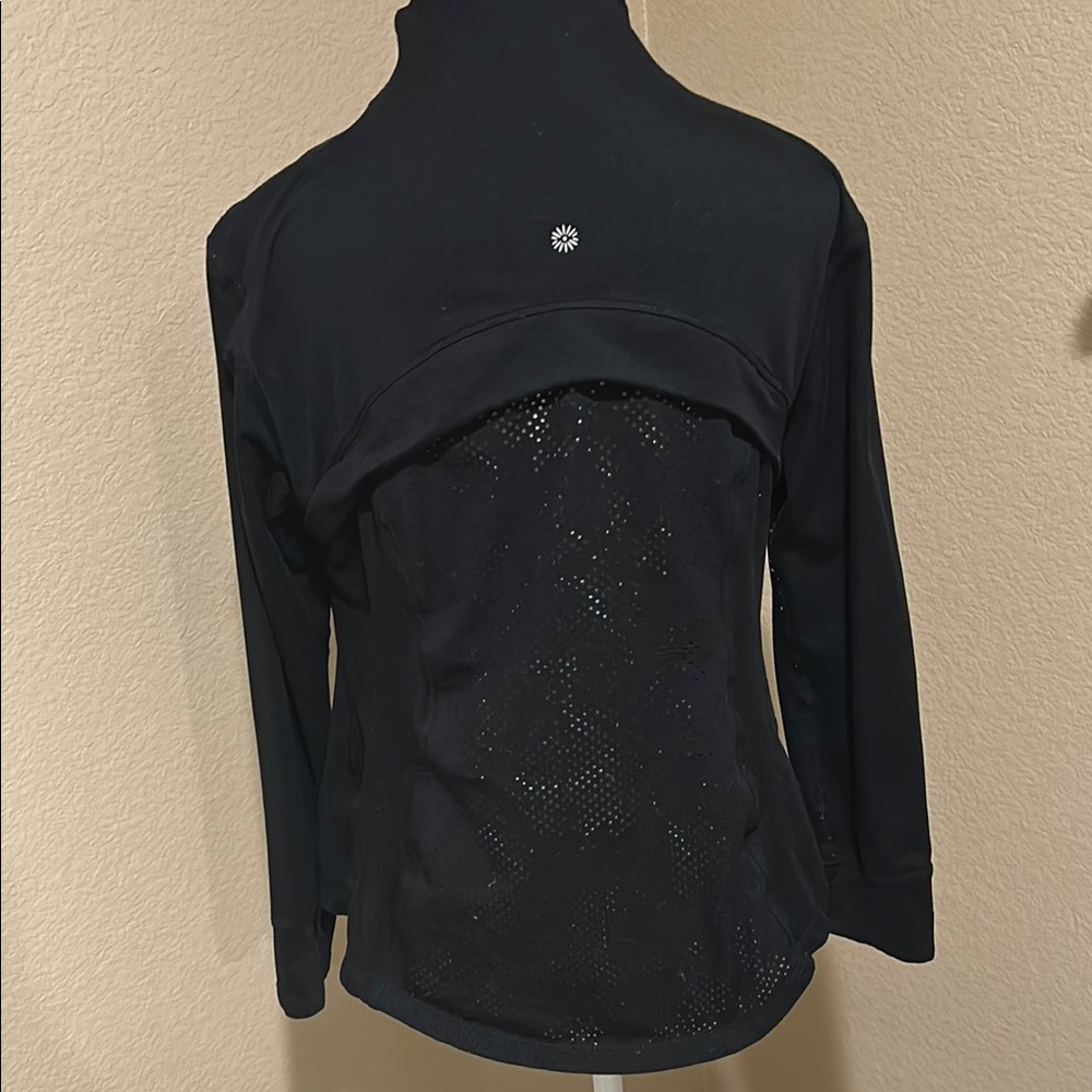Tangerine Black Ski Jacket Sleek Tailored Design - Picture 7 of 9